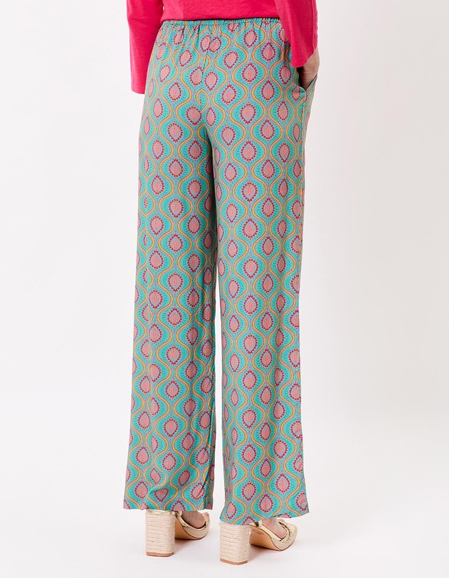 Wide elasticated flowy trousers femme La Fianc&eacute;e
