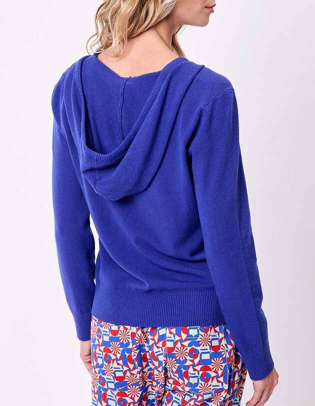 Plain women&rsquo;s hooded sweater femme La Fianc&eacute;e