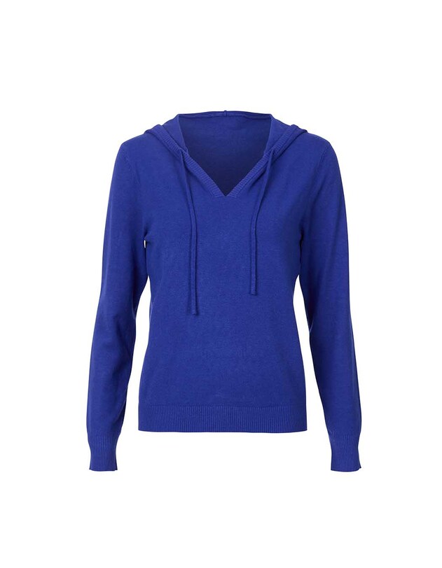 Plain women&rsquo;s hooded sweater femme La Fianc&eacute;e