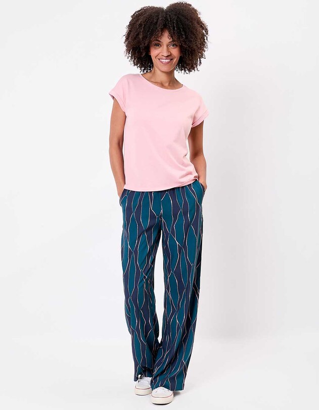Organic cotton lace T-shirt femme La Fianc&eacute;e