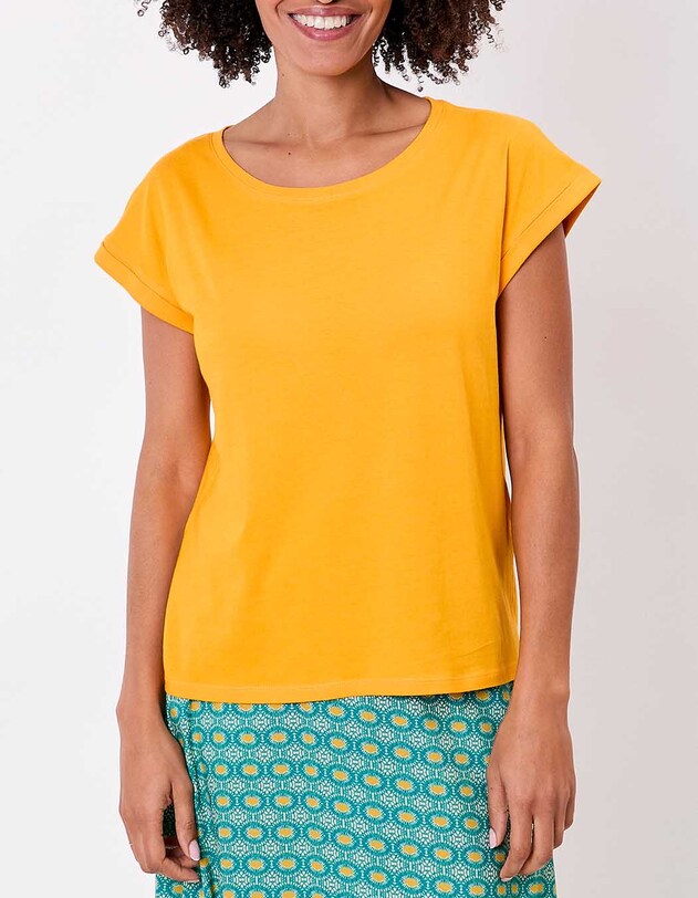 Organic cotton lace T-shirt femme La Fianc&eacute;e