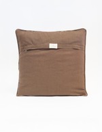 Square printed velvet cushion femme La Fiancée