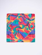 Printed silk scarf femme La Fiancée