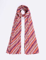 Organic cotton voile scarf femme La Fiancée