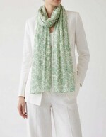 Organic cotton voile scarf femme La Fianc&eacute;e