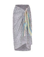 Printed cotton voile pareo femme La Fiancée