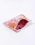 Small quilted cotton pouch femme La Fiancée