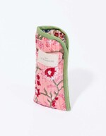 Quilted cotton glasses pouch femme La Fiancée