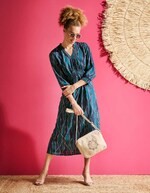 Small rectangular cotton bag femme La Fiancée