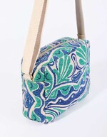 Small rectangular printed cotton bag femme La Fiancée
