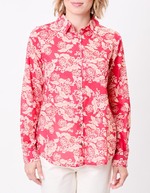 Straight organic cotton voile shirt femme La Fiancée