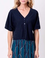 Plain short knit cardigan femme La Fiancée