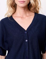 Plain short knit cardigan femme La Fiancée