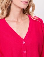 Plain short knit cardigan femme La Fiancée