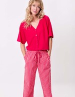 Plain short knit cardigan femme La Fiancée