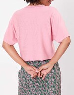 Plain short knit cardigan femme La Fiancée