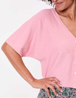 Plain short knit cardigan femme La Fiancée