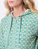 Women&rsquo;s organic cotton hooded sweatshirt femme La Fianc&eacute;e