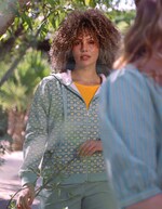 Women&rsquo;s organic cotton hooded sweatshirt femme La Fianc&eacute;e