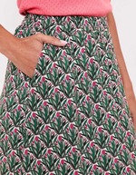 Flowy flared midi skirt femme La Fianc&eacute;e