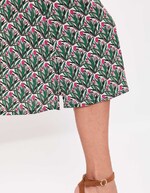 Flowy flared midi skirt femme La Fianc&eacute;e