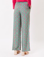Wide elasticated flowy trousers femme La Fiancée