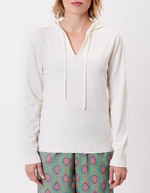 Plain women&rsquo;s hooded sweater femme La Fianc&eacute;e