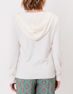 Plain women&rsquo;s hooded sweater femme La Fianc&eacute;e