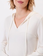 Plain women&rsquo;s hooded sweater femme La Fianc&eacute;e