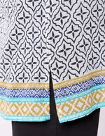 Printed organic cotton women&rsquo;s tunic femme La Fianc&eacute;e