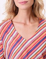 Printed organic cotton women’s tunic femme La Fiancée