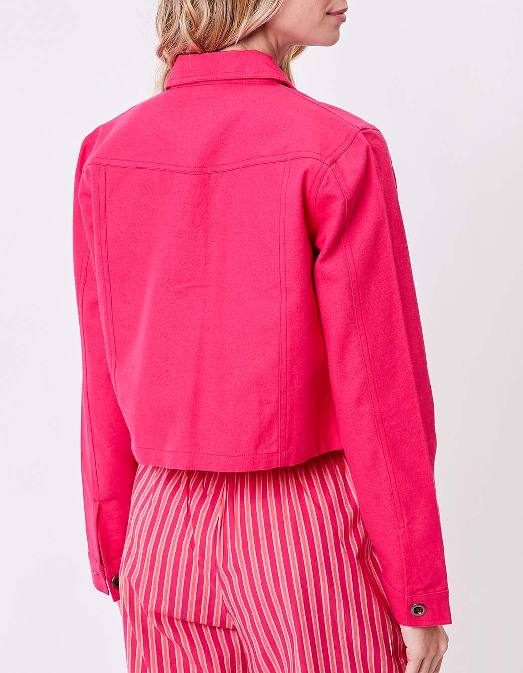 Short organic cotton jacket femme La Fiancée