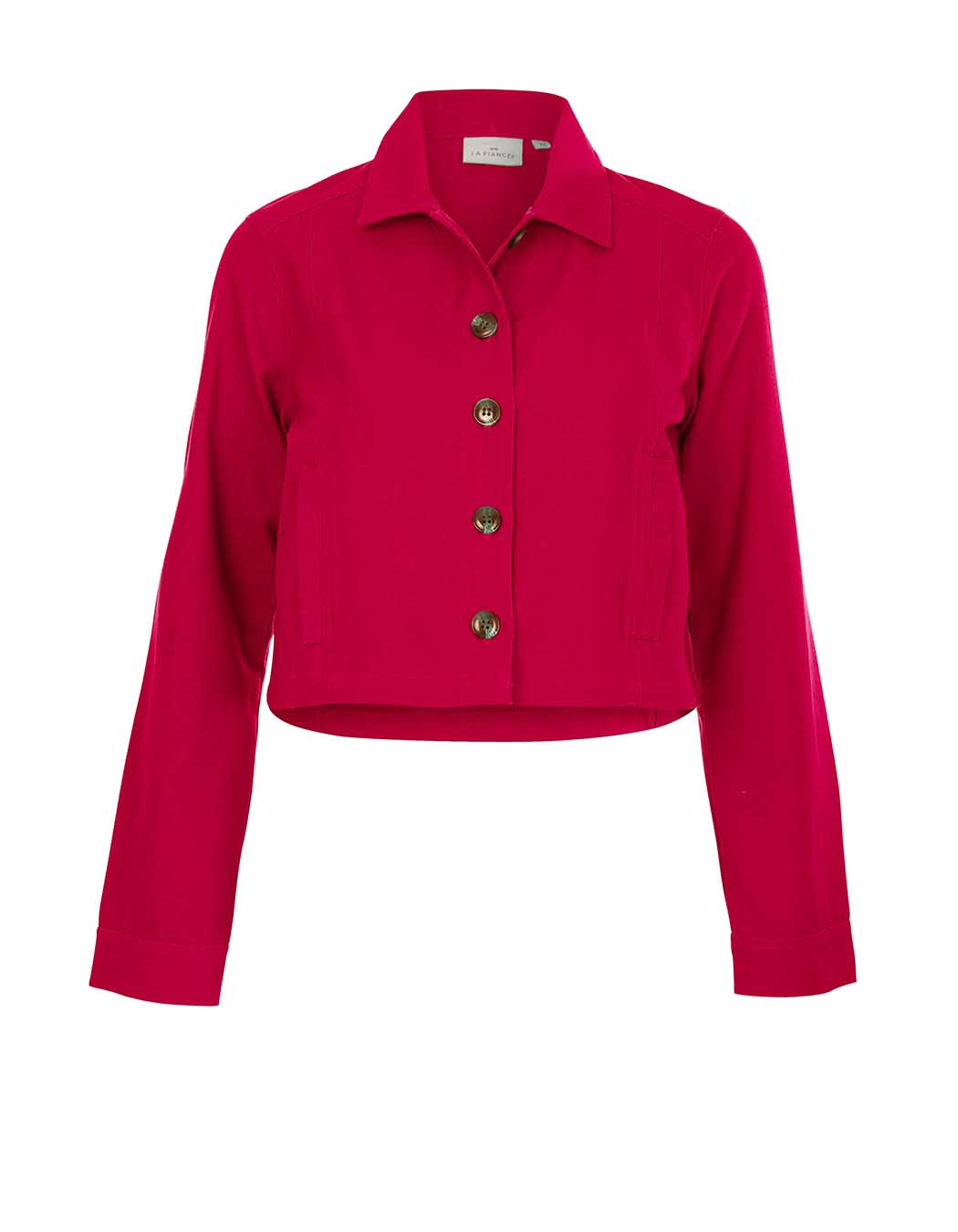 Short organic cotton jacket femme La Fiancée