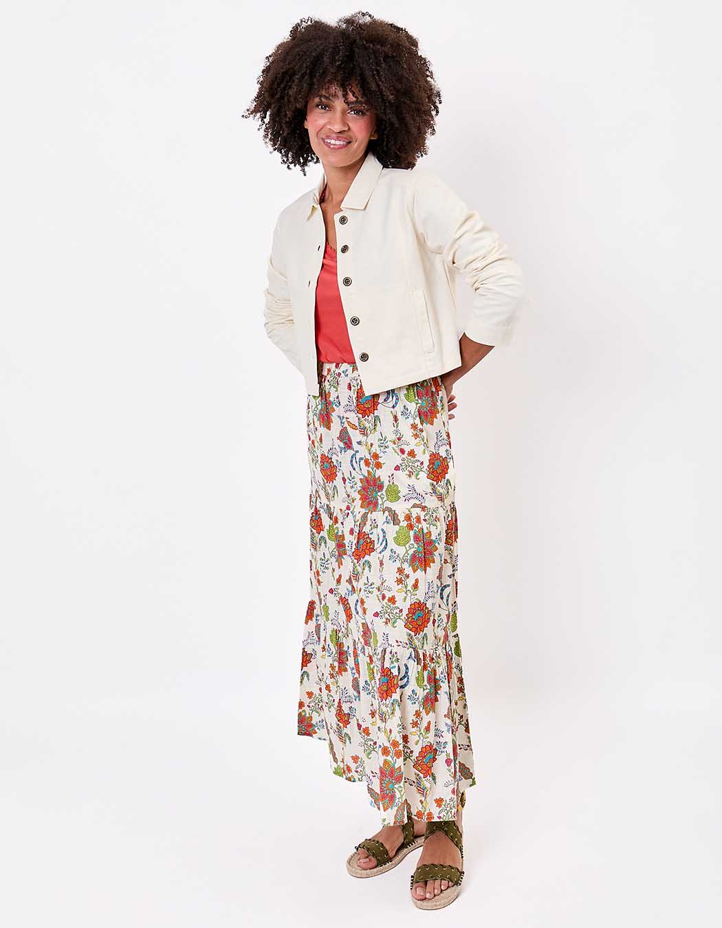 Short organic cotton jacket femme La Fiancée