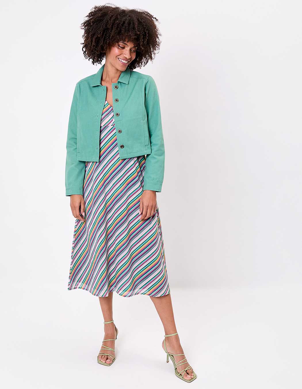 Short organic cotton jacket femme La Fiancée