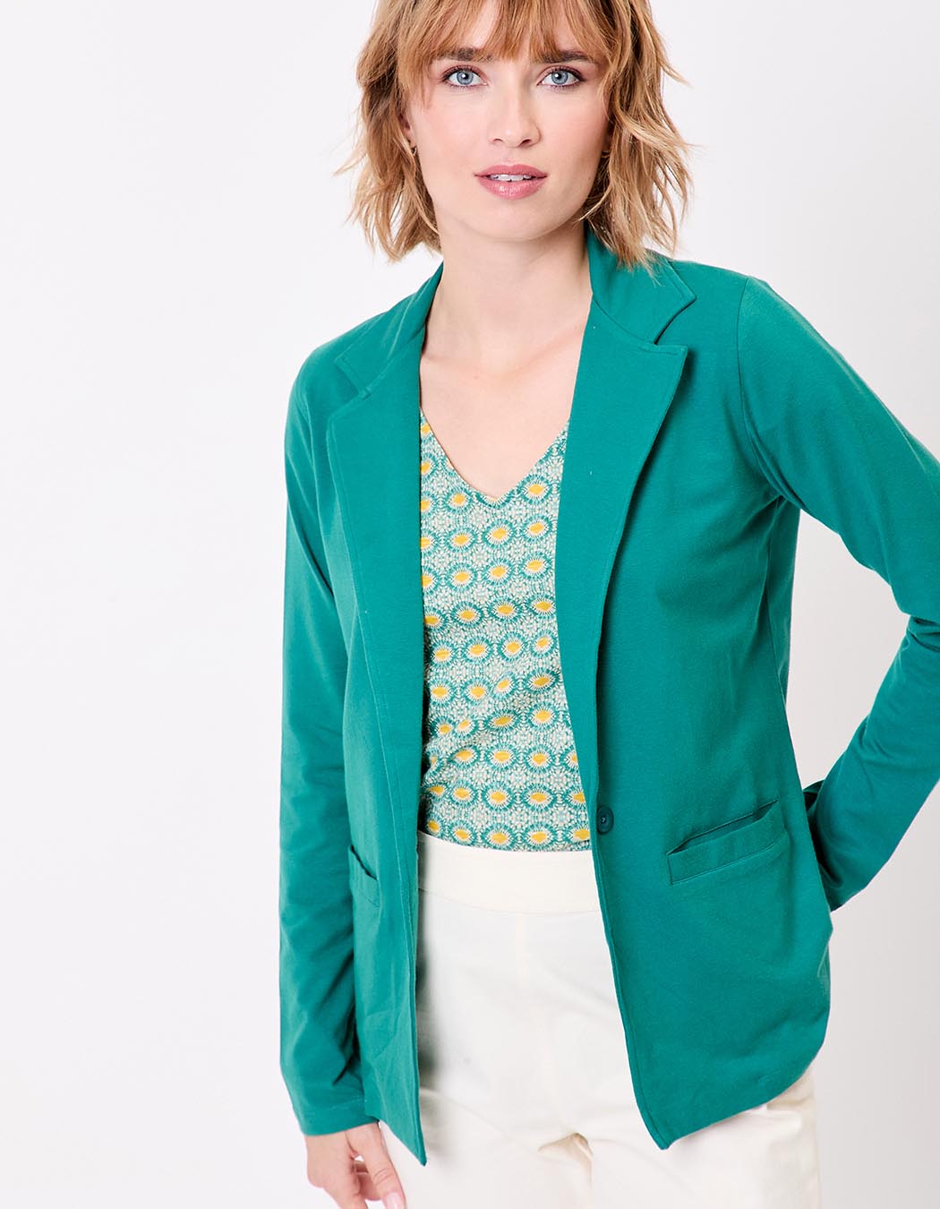 Soft tailored jacket femme La Fiancée