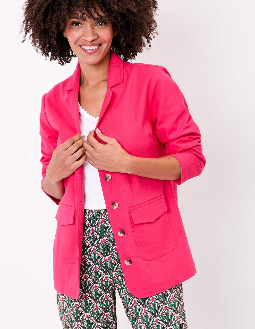 Organic cotton safari jacket femme La Fiancée
