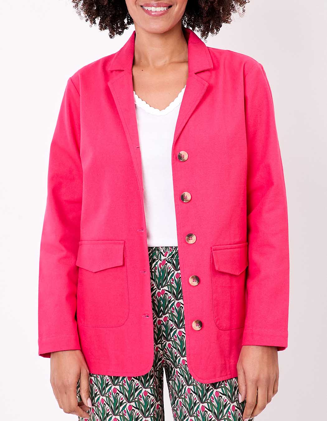 Organic cotton safari jacket femme La Fiancée