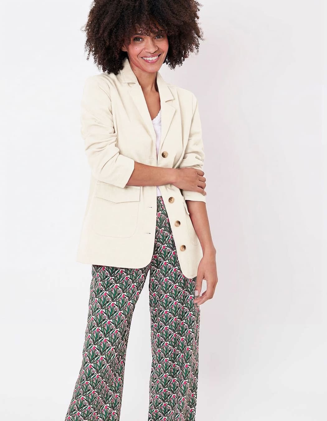 Organic cotton safari jacket femme La Fianc&eacute;e