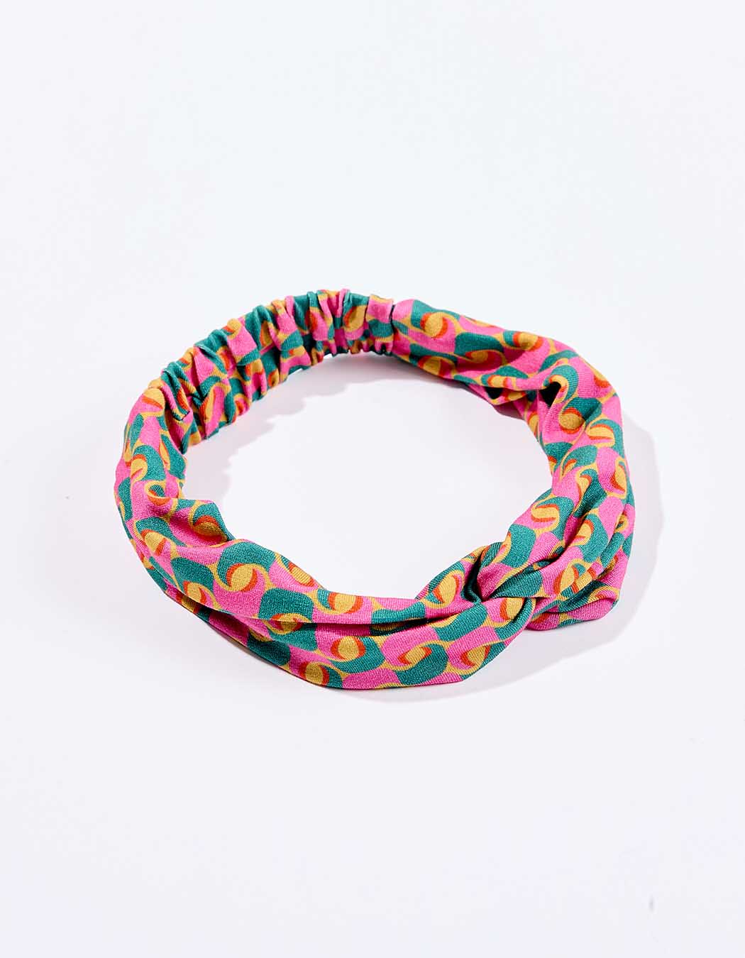 Printed elasticated headband femme Princesse Nomade
