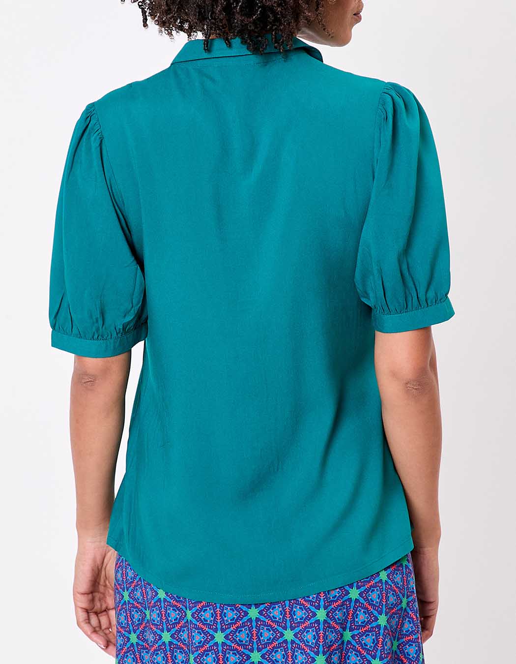 Fluid short-sleeve blouse femme Princesse Nomade