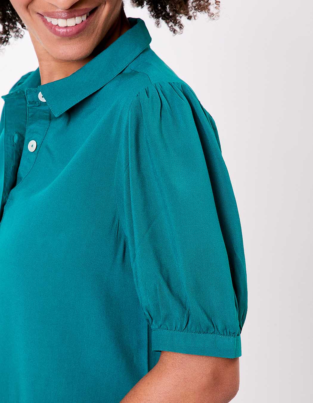 Fluid short-sleeve blouse femme Princesse Nomade