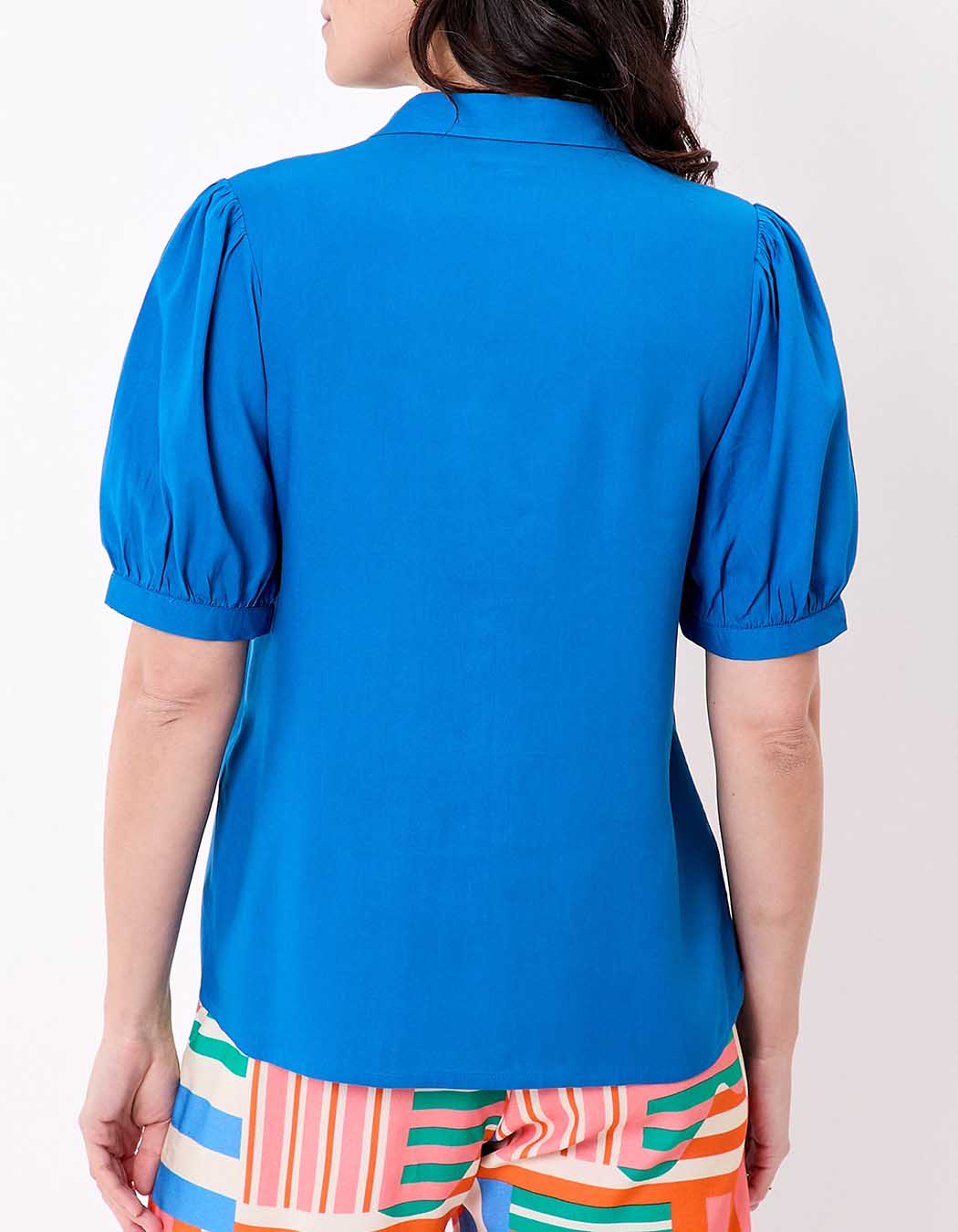 Fluid short-sleeve blouse femme Princesse Nomade