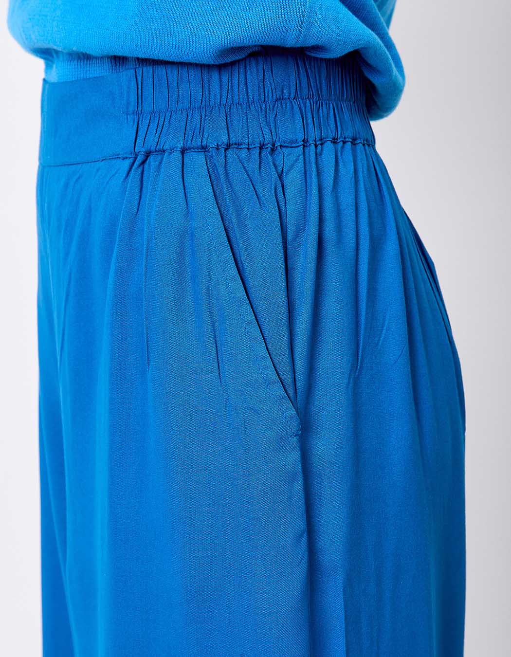 Flowy elasticated wide-leg trousers femme Princesse Nomade