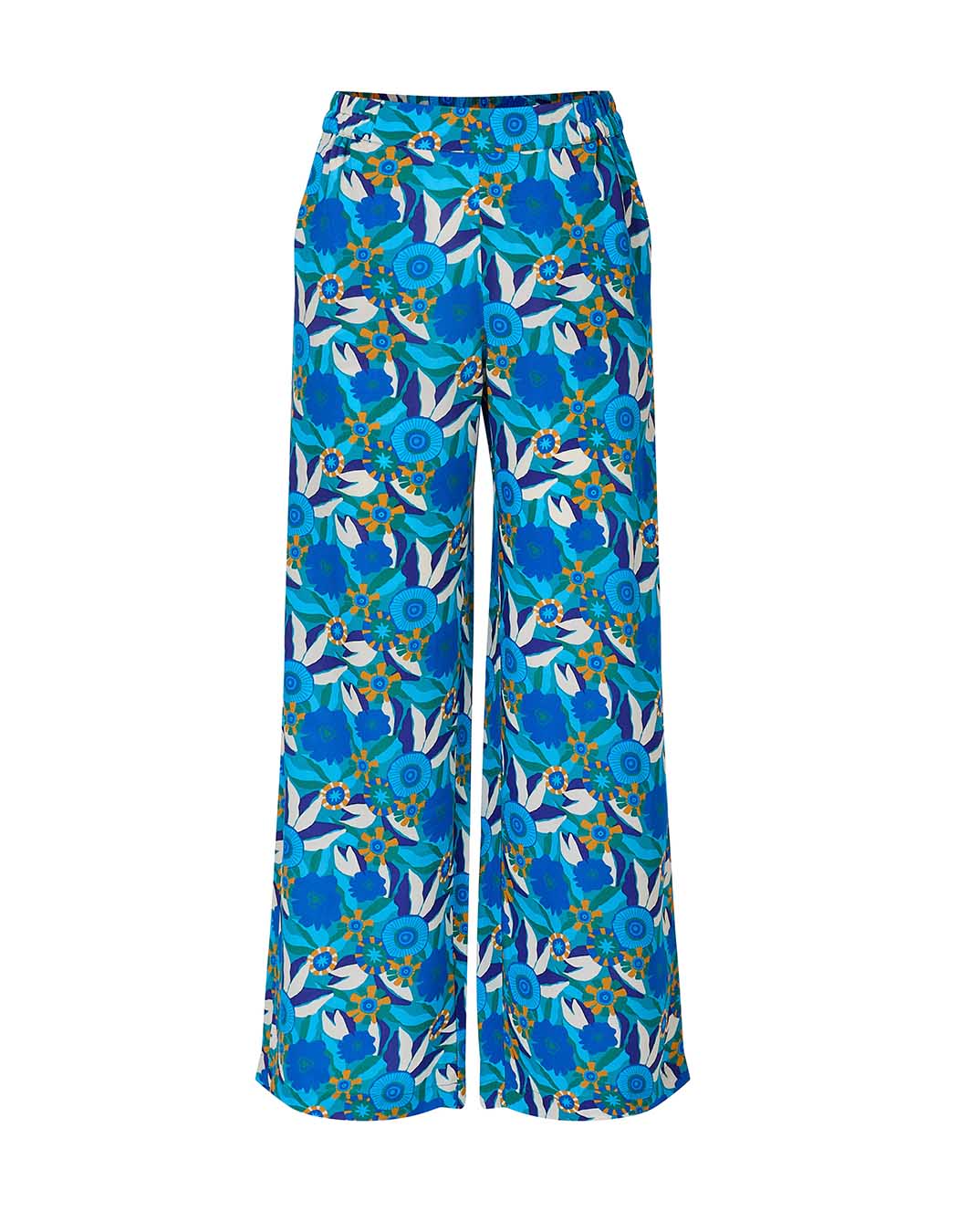 Flowy elasticated wide-leg trousers femme Princesse Nomade