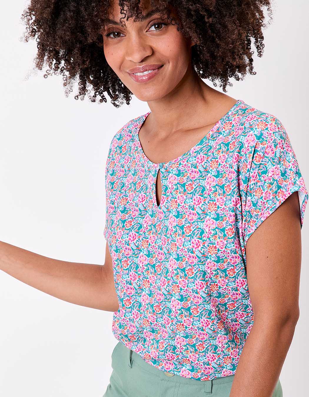 Loose flowy knit T-shirt femme Princesse Nomade