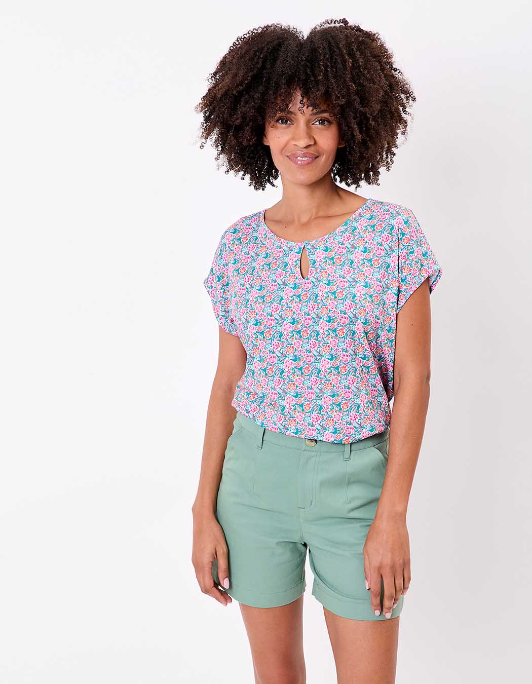 Loose flowy knit T-shirt femme Princesse Nomade