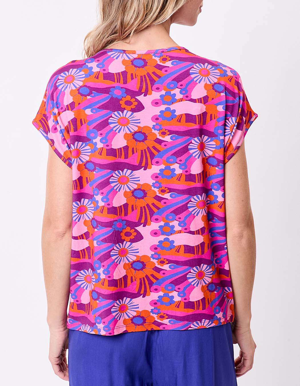Loose flowy knit T-shirt femme Princesse Nomade