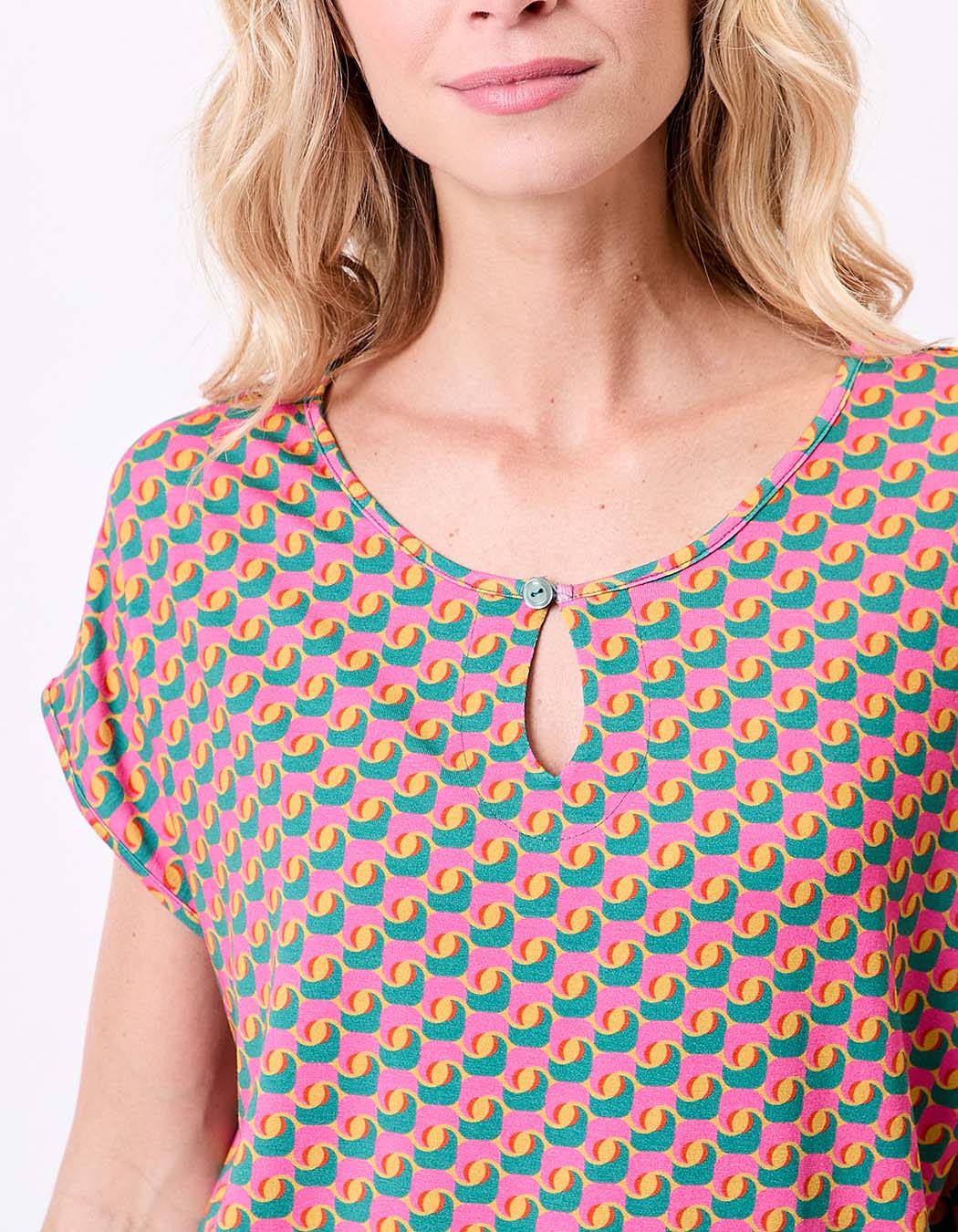 Loose flowy knit T-shirt femme Princesse Nomade