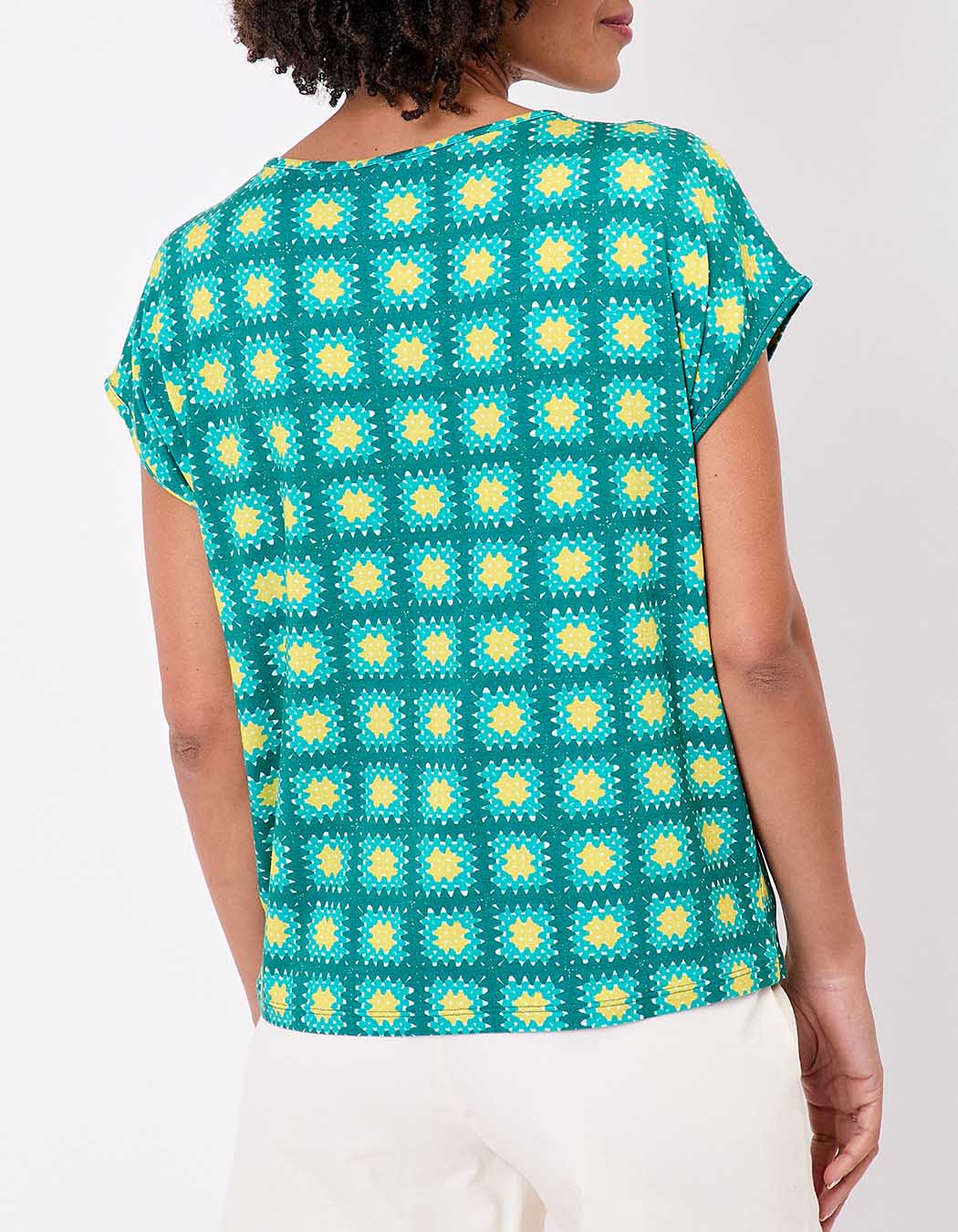 Loose flowy knit T-shirt femme Princesse Nomade